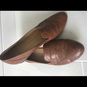Naturalizer comfort loafer, brown leather 6.5